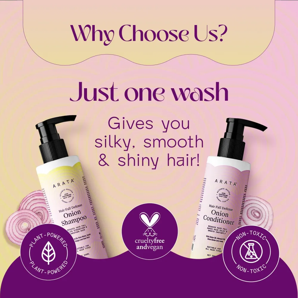 Hair Fall Defense Onion Shampoo - 200ml BYOB - Image 7