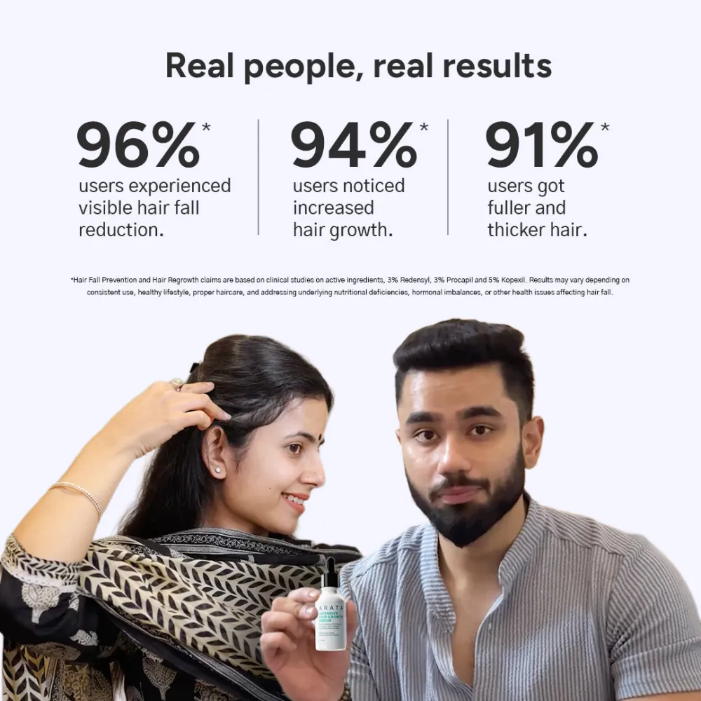 Arata Hair Growth Serum for Men and Women | For Fuller, Denser, Thicker Hair Growth BYOB - Image 6