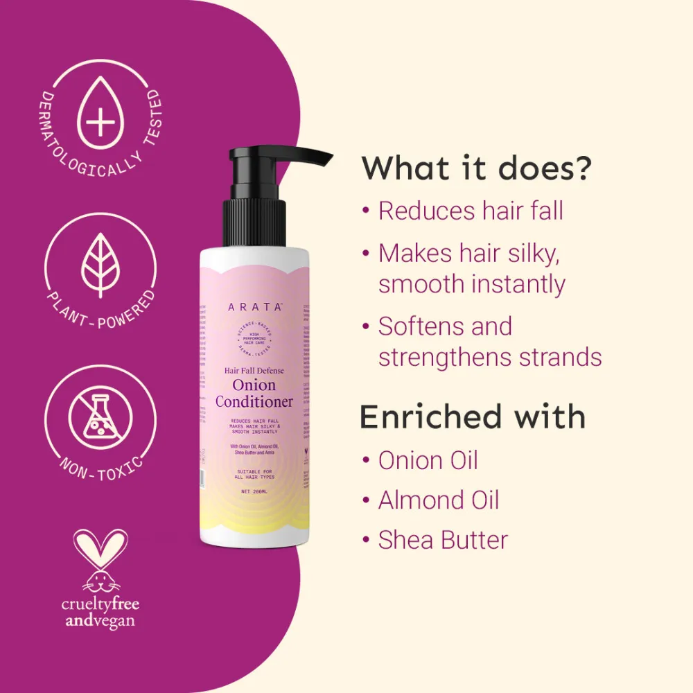 Hair Fall Defense Onion Conditioner - 200ml AFL - Image 3