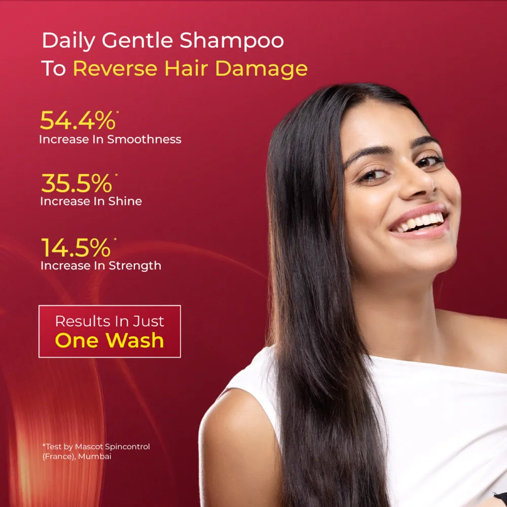 Biotin & Protein Rich Super Shampoo for Damage & Frizz Control - 150ml (Travel Size) - Image 2