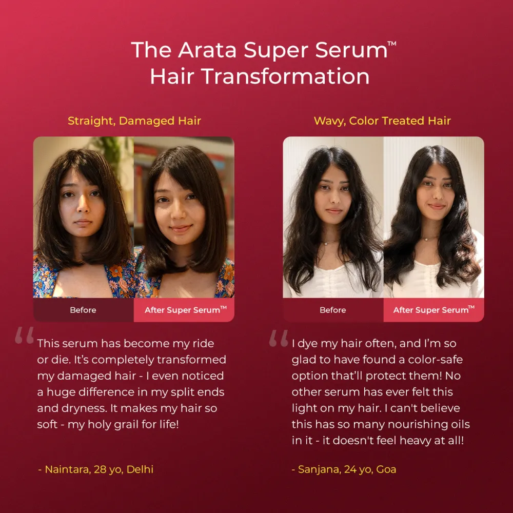 Ultralight Super Serum for Frizz & Damage Control with Jojoba Oil & Vitamin E- Travel Pack- 30ml - AFL - Image 7